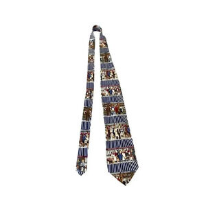 Guy Buffet Collection Multicolor Tie-Markets Paris 100% Silk